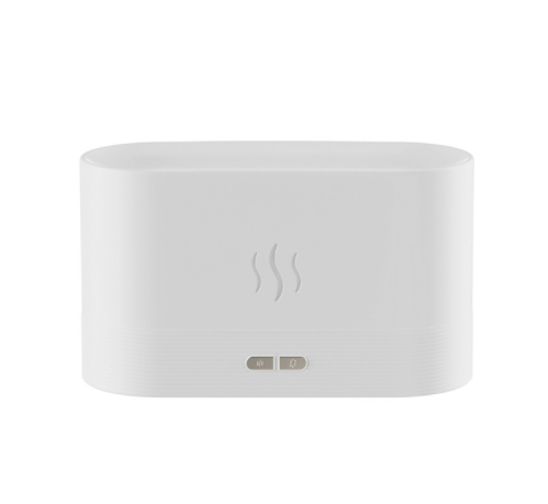 Aroma diffuser met vlameffect en 180 ml tank, stil en op USB