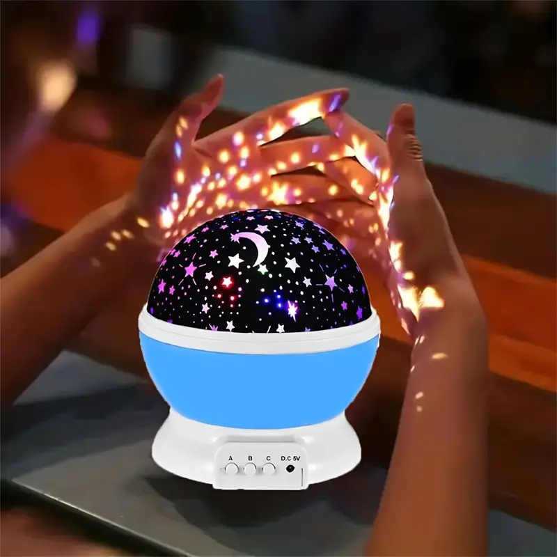 Sterrenprojectorlamp voor thuis, rustgevende sterrenhemelverlichting voor in je kamer