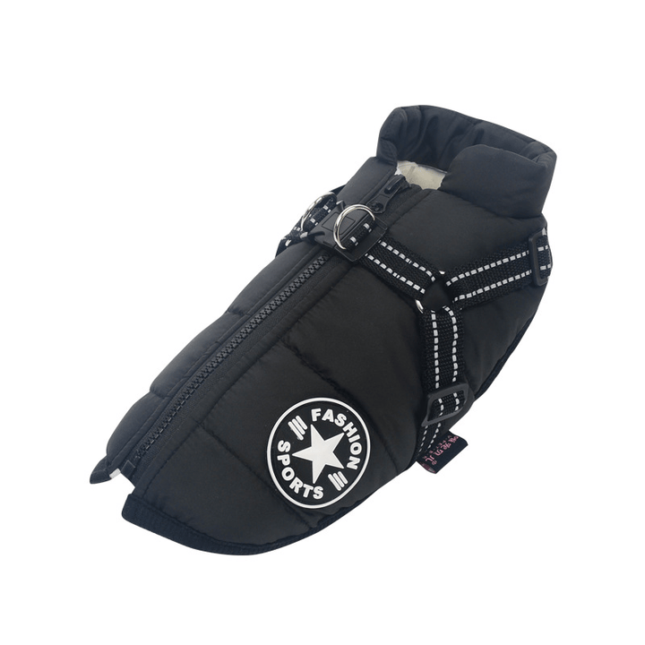 PupGuard - Winterjas voor honden met tuigje