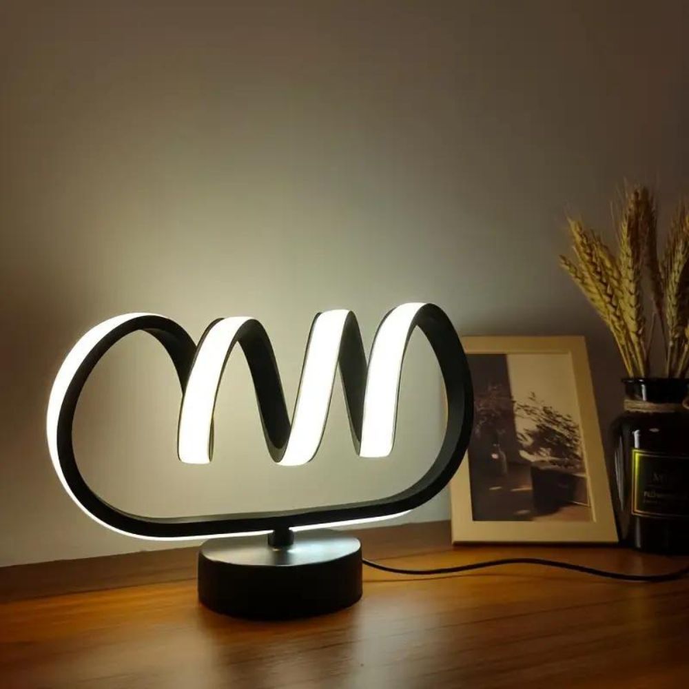 GlowLite - Minimalistische Tafellamp met Driekleurige LED & Modern Design