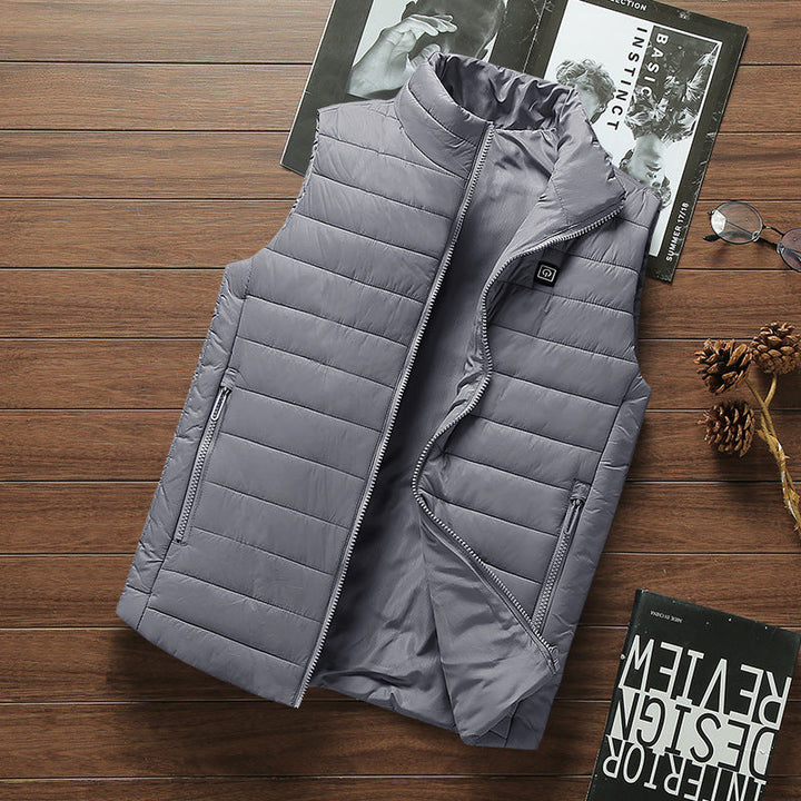Verwarmd bodywarmer voor dames en heren, ook in camouflage