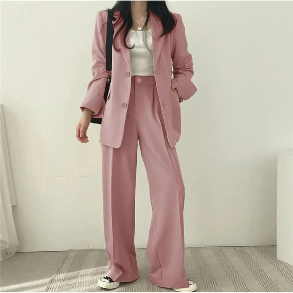 Tweedelige Blazer Set Dames