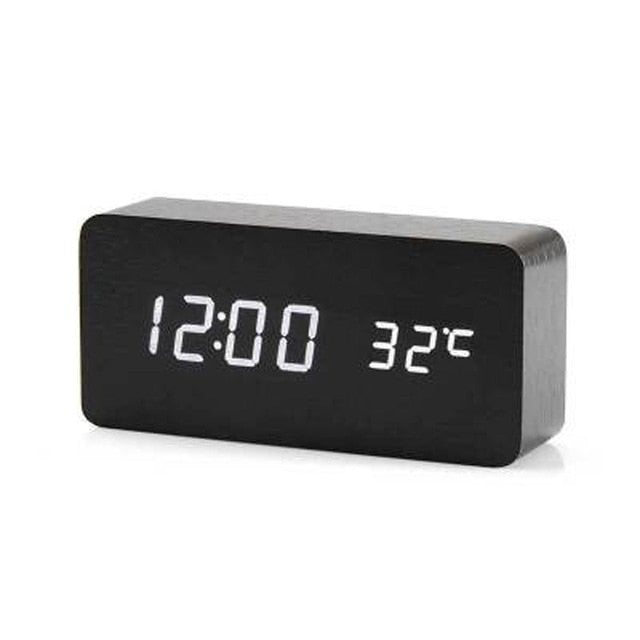 BrightTime - Moderne LED Wekker met Spraakfunctie en Digitaal Display