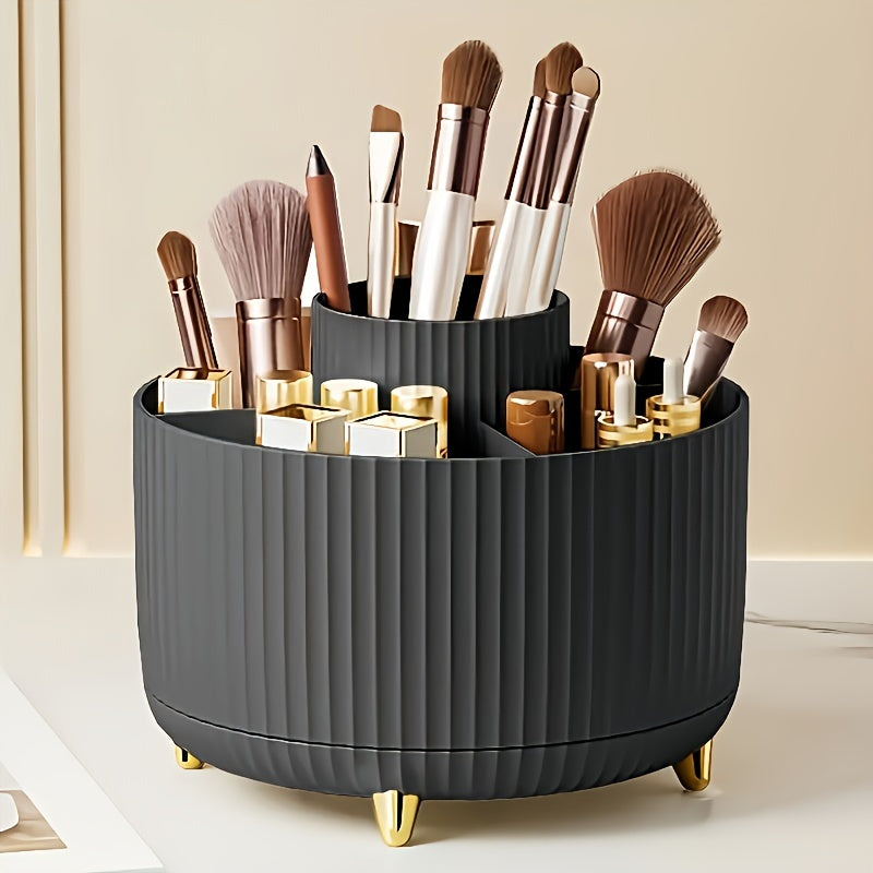 Cosmetica-organizer, 360° draaibare make-upstandaard met 5 vakken