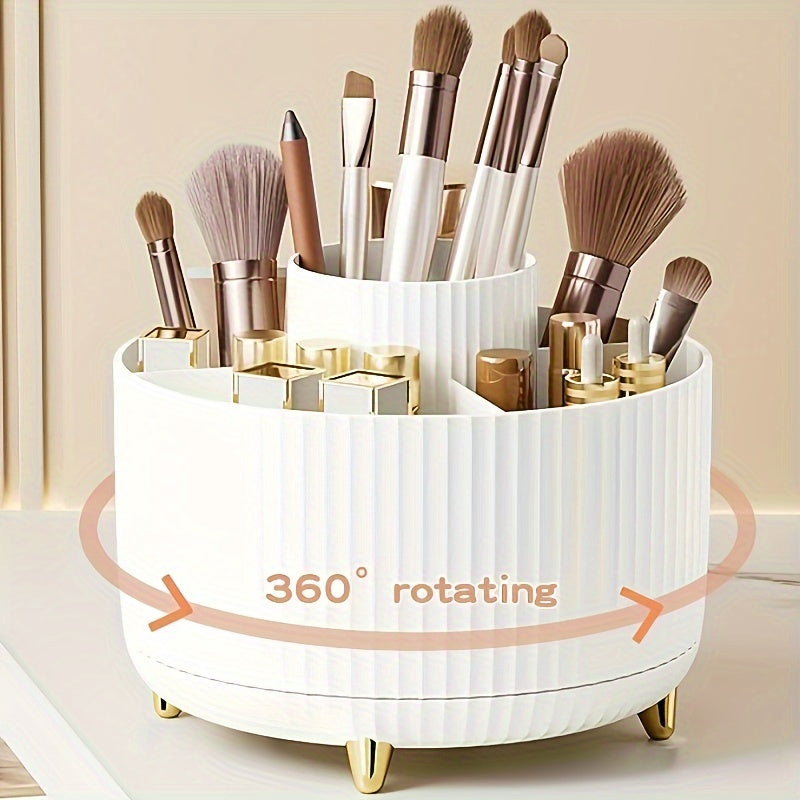 Cosmetica-organizer, 360° draaibare make-upstandaard met 5 vakken
