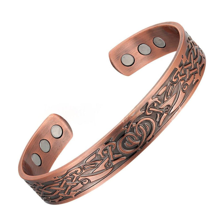 Magnetic Red Copper Vintage And Fashionable Red Copper Bracelet