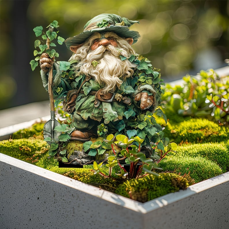 Acryl tuinsteker - weerbestendige plantendecoratie voor buiten
