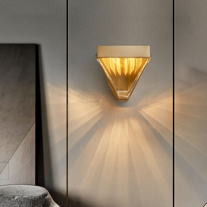 LumiLuxe - Moderne LED Wandlamp met Geometrisch Design en Energiezuinige Technologie