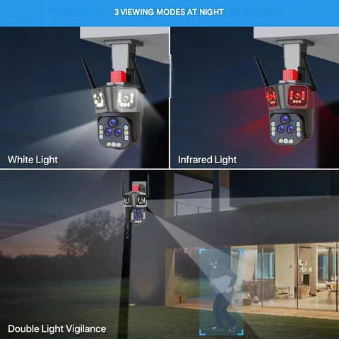 10K wifi-beveiligingscamera met 20 MP, 20x zoom – DualGuard Ultra 10K