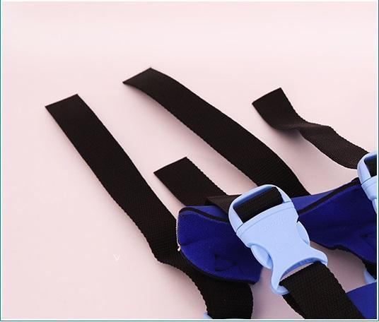 Beschermende bumperhalsband met harnas, loophulp voor blinde honden