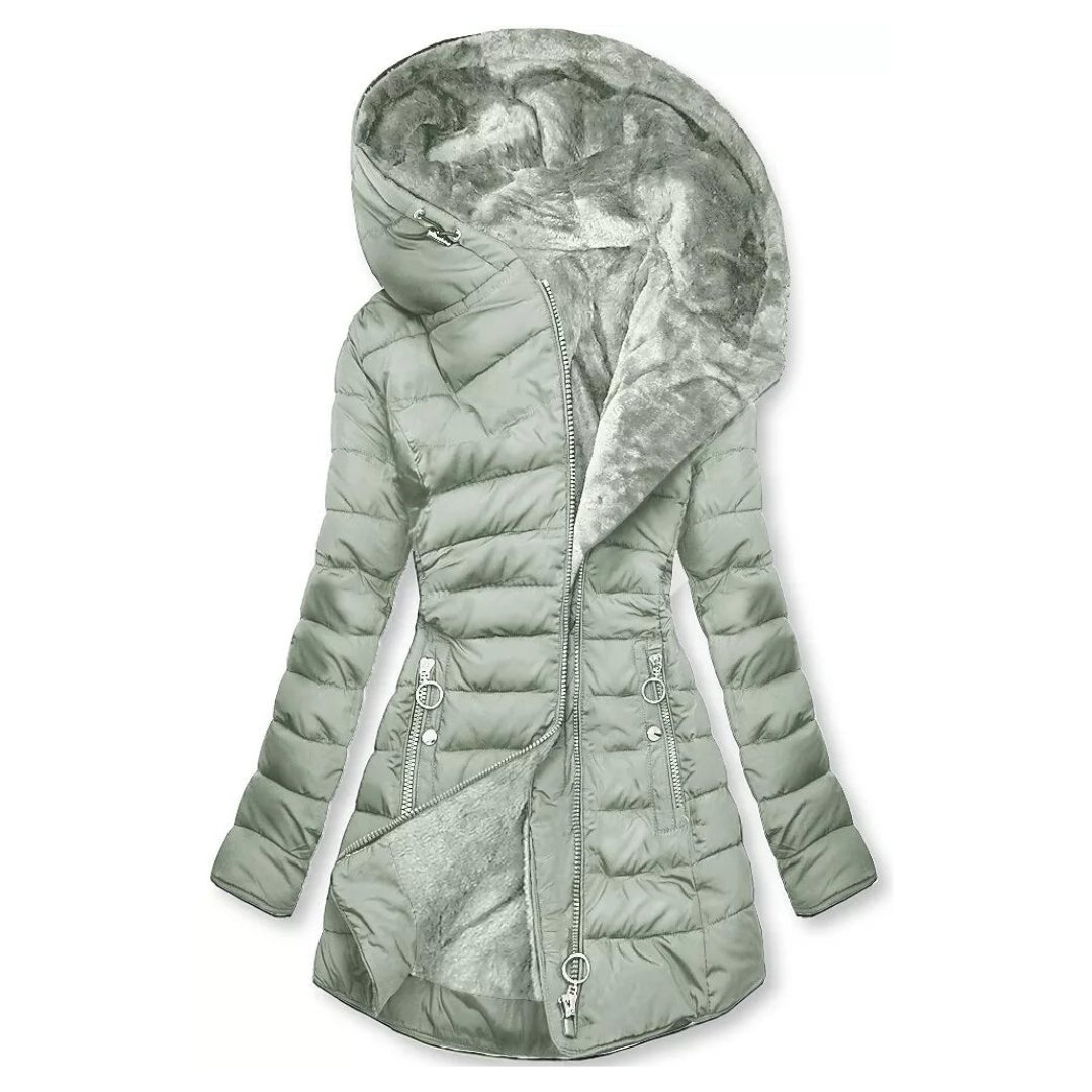 Gevoerde waterdichte winterjas voor dames – Freja
