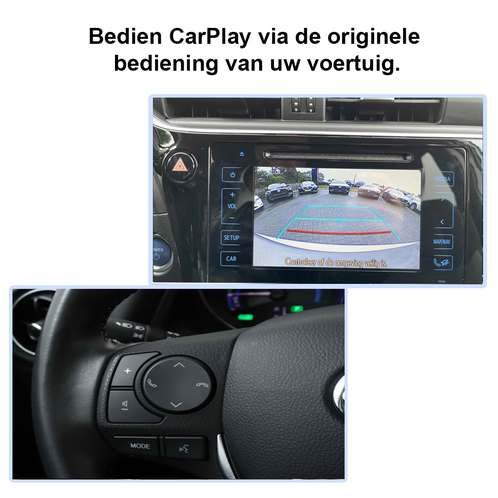 Toyota Draadloos CarPlay Module | 2014-2020 | Plug & Play
