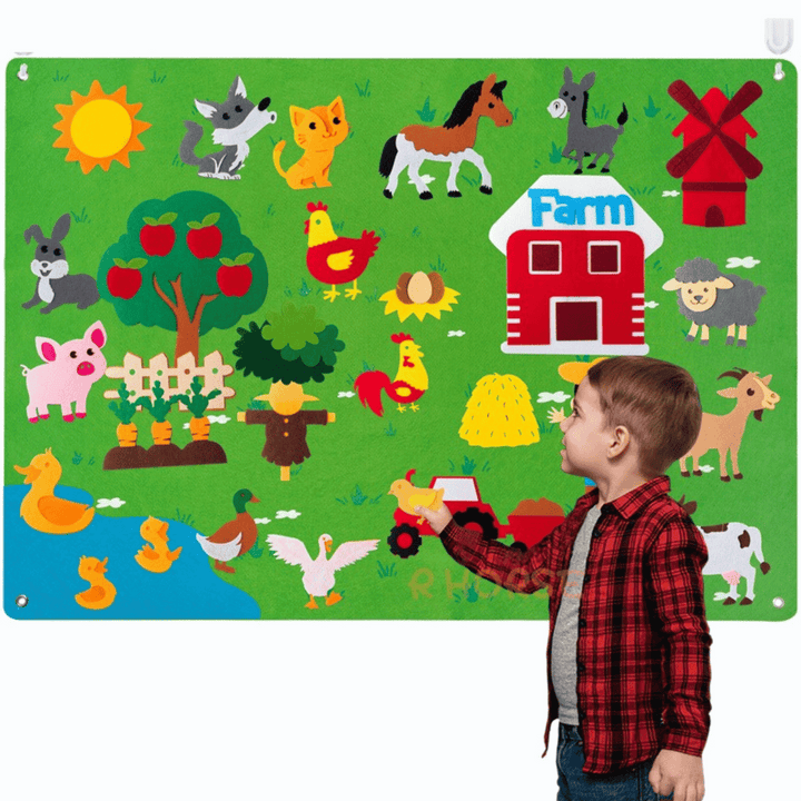 VelvetiKIDS - Peuter Viltbord