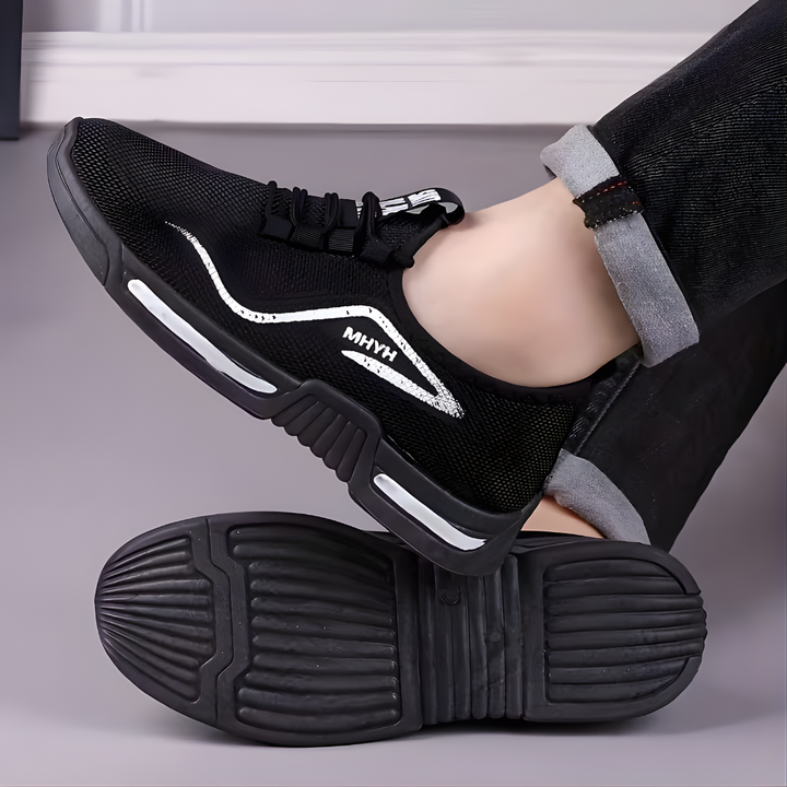 Herensneakers van mesh