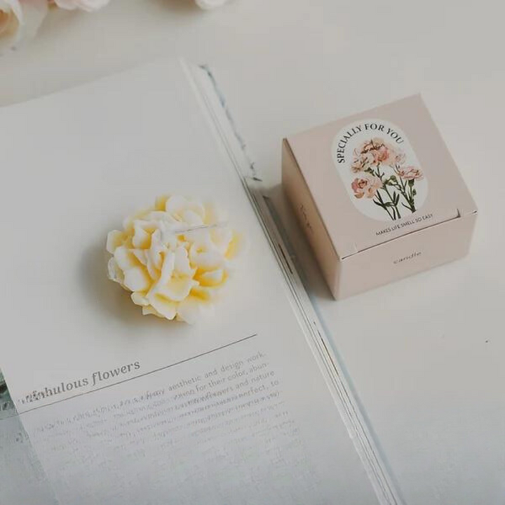 Moederdag-geurkaars met kruidnagel, cadeau
