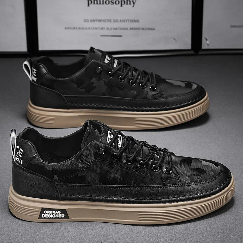 Waterdichte Heren Sneakers met Verhoogd Comfort