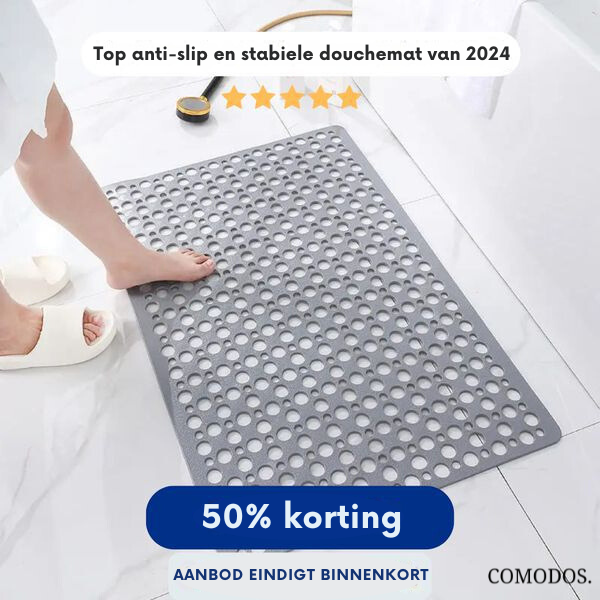 SlipFree™ Comfort Mat | Voorkomt uitglijden, zorgt voor hygiëne, bevordert de veiligheid