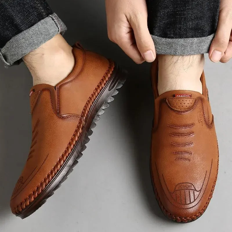 Solaro – Stijlvolle Leren Loafers voor Heren