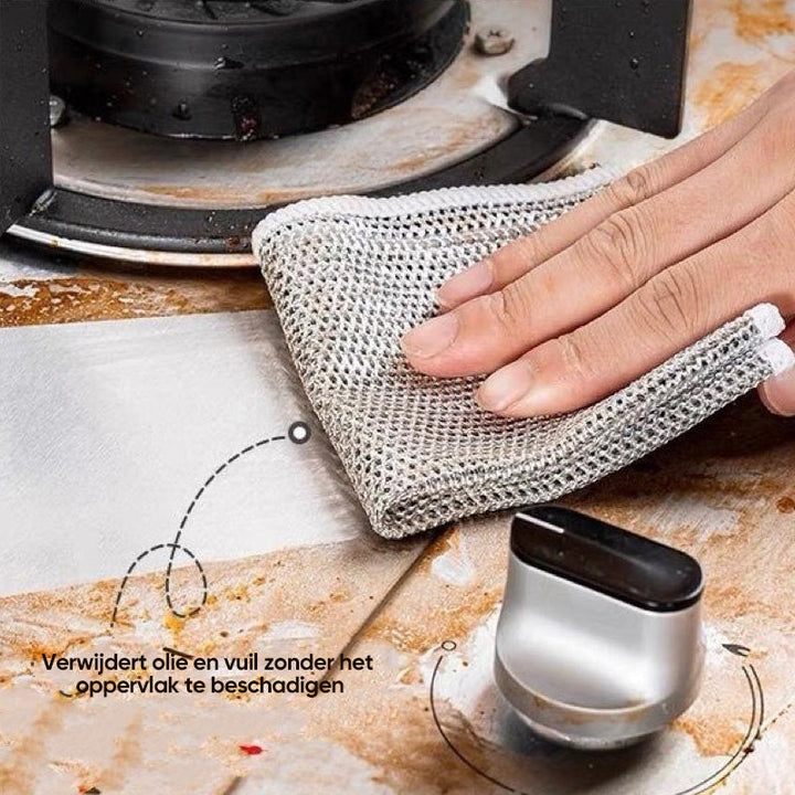 CleanMaster | Moeiteloos schoon met krachtige vaatdoekjes (5 stuk)