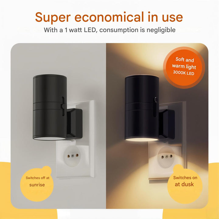 Dimbare nachtlamp met sensor – LumenGuard