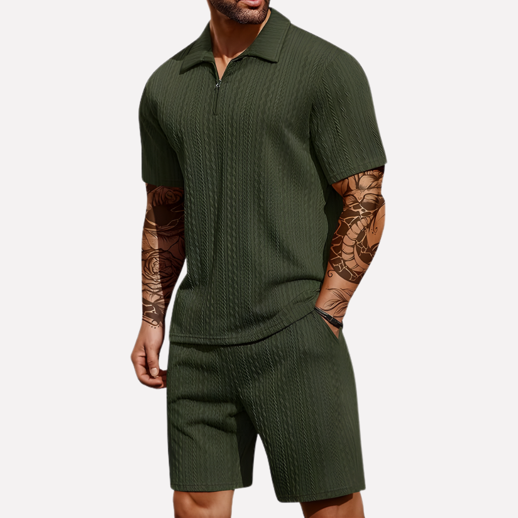 Heren 2-delige Casual Set