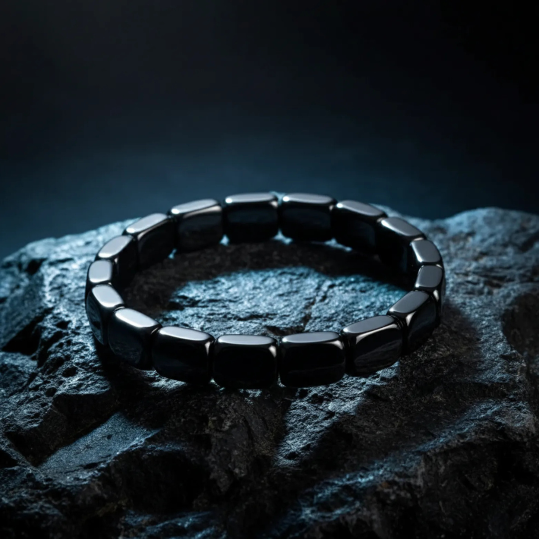 Hematiet Armband voor Heren – Elegantie, Kracht & Stijlvolle Energie