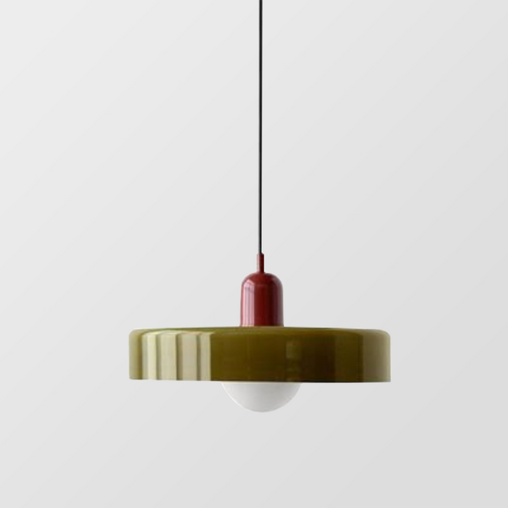 Moderne decoratieve hanglamp, gekleurde plafondhanglamp