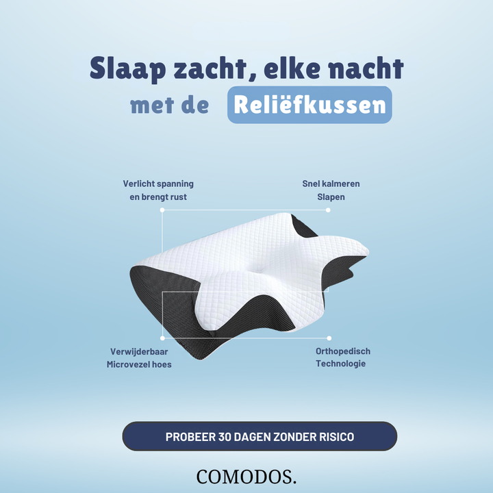 OrthoDream™-Steunkussen |  Pijnvrij Wakker Worden