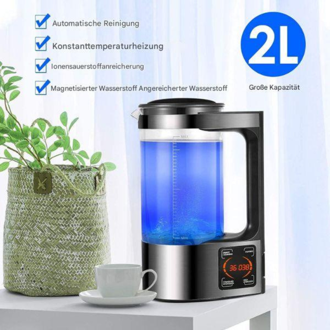 Elektrische waterreiniger met waterstof- en alkalische optie - PureFlow