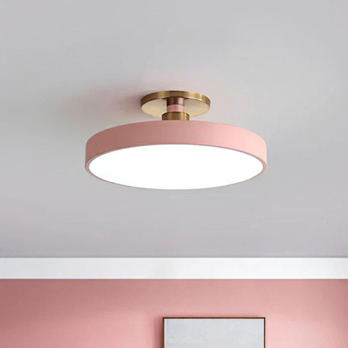 LED-plafondlamp in Scandinavische stijl - NordicaGlow