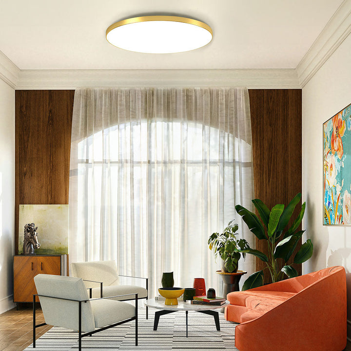 Moderne ronde LED-plafondlamp, heldere opbouwverlichting voor binnen