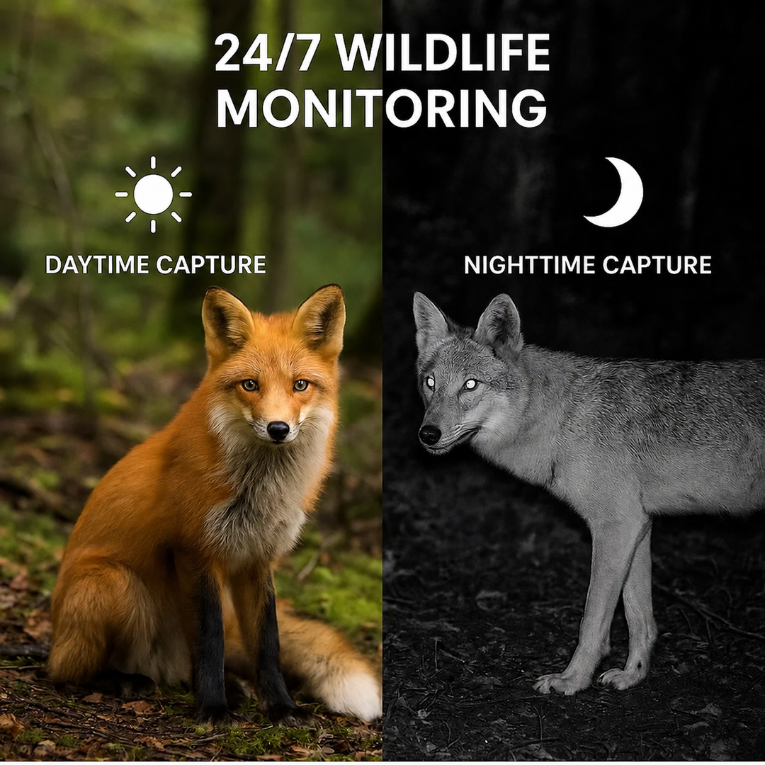 Wildcamera voor buiten met nachtzicht