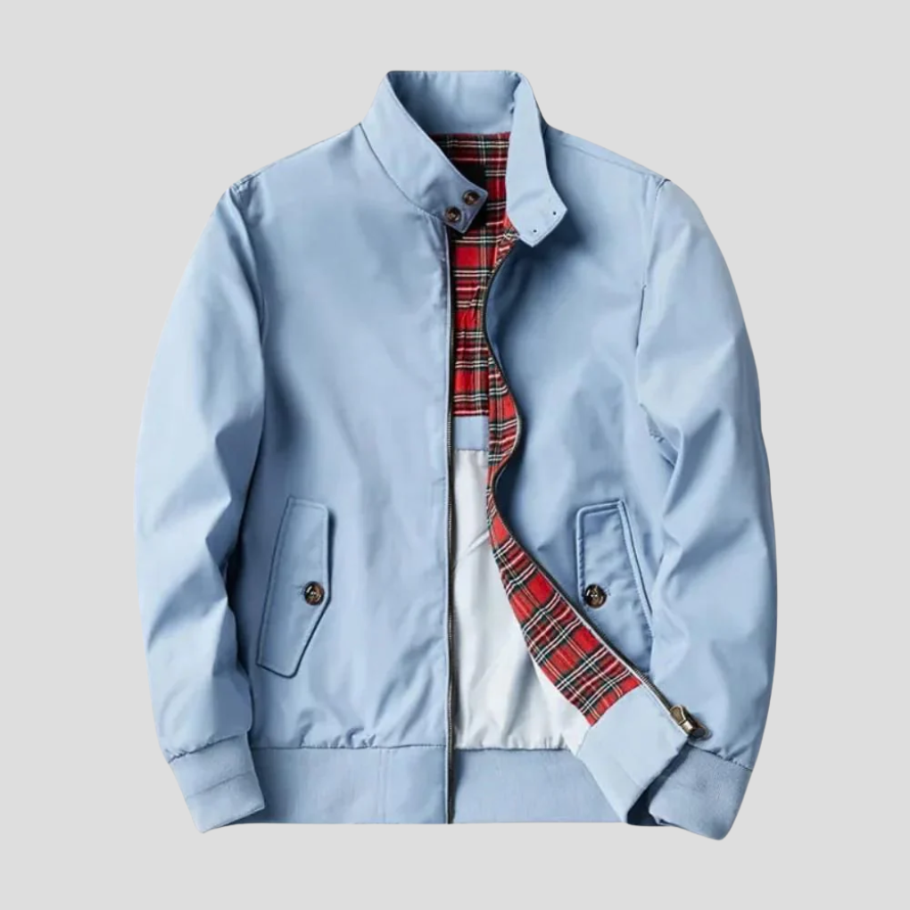 Heren casual jas met ademend design