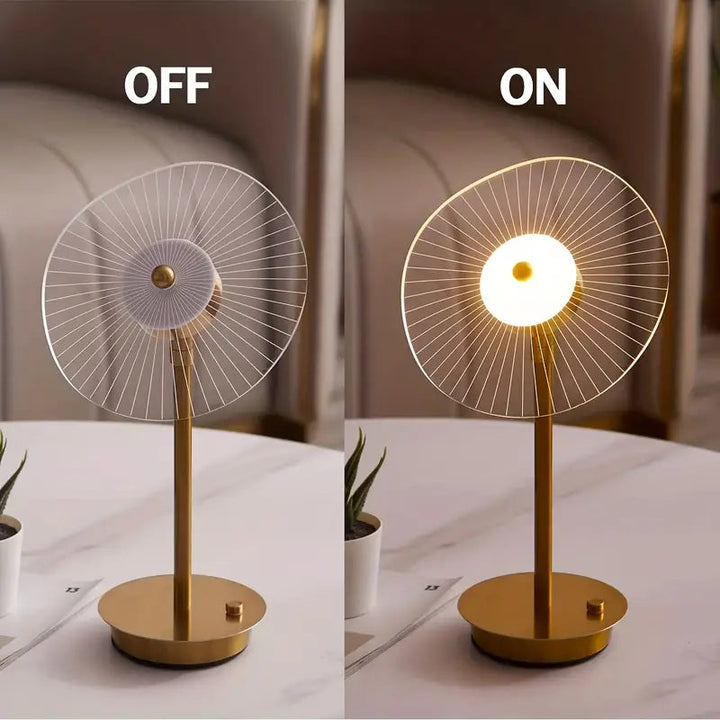 LumiGlow - Draadloze LED Tafellamp met Minimalistisch Design en Instelbare Helderheid