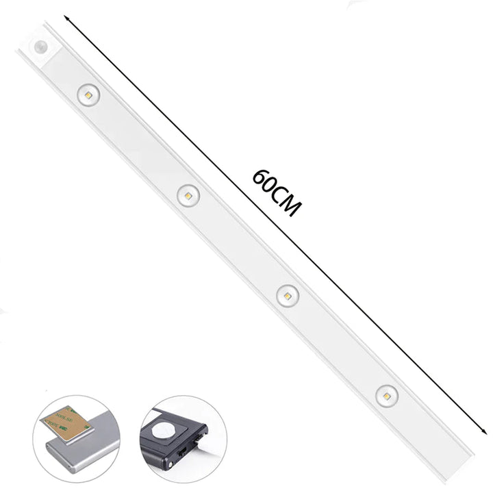BrightGlow - Draadloze LED-Lamp Met Bewegingssensor & Aanpasbare Lichtkleur