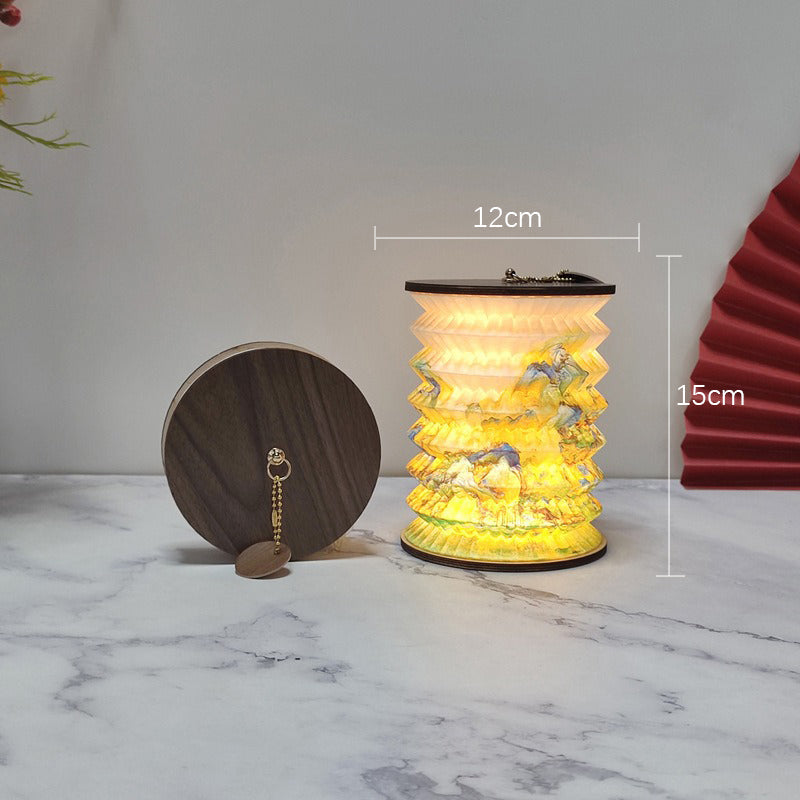 GlowLights - Klassieke Lantaarn Tafellamp met LED Verlichting