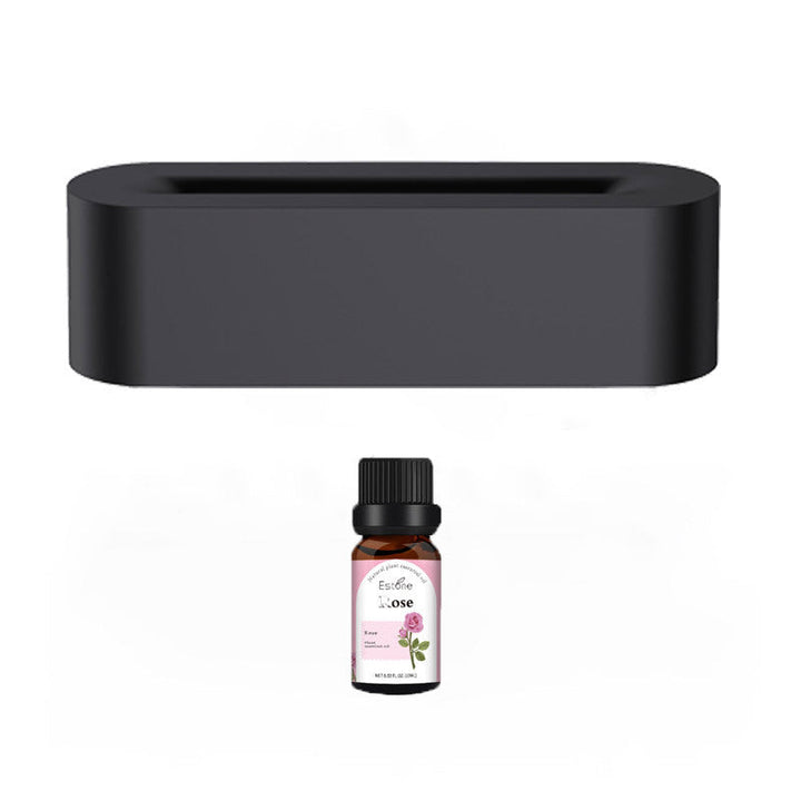 Vlam aroma diffuser met 7 kleuren, ook met geurolie erbij