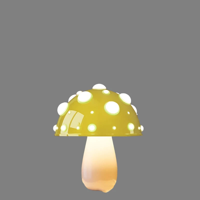 GlowShroom - LED Champignon Lampje, USB Oplaadbaar, Perfect Voor Slaapkamer