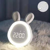 GlowBunny - Schattige Kinderwekker met Nachtlampje & Instelbare Helderheid