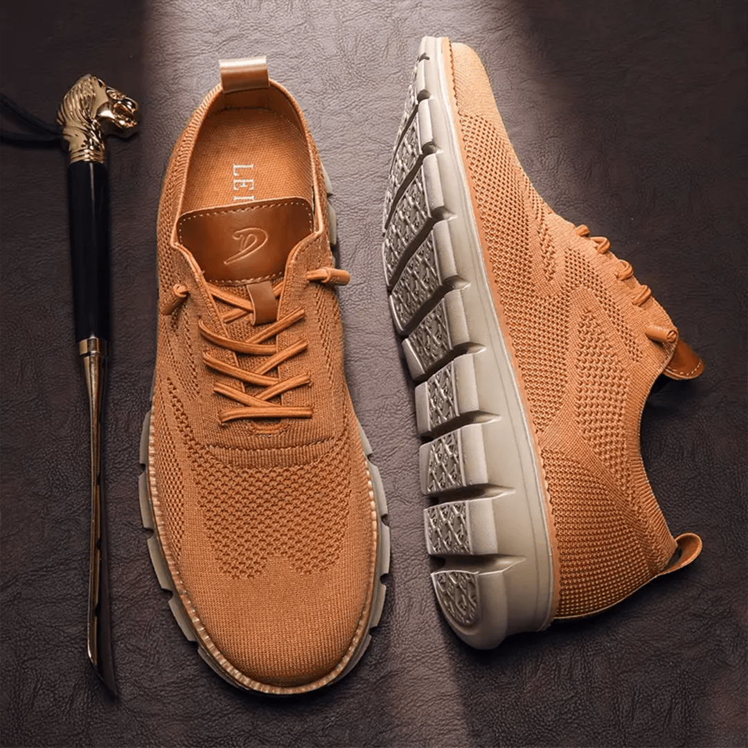 Ademende en ultracomfortabele herensneakers in minimalistisch design – Elias