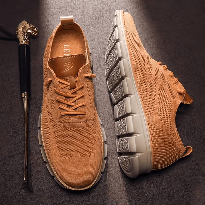 Ademende en ultracomfortabele herensneakers in minimalistisch design – Elias