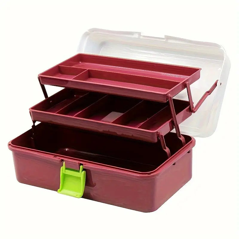 Viskoffer - 3 laags - Met slot