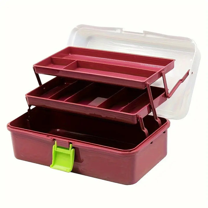 Viskoffer - 3 laags - Met slot