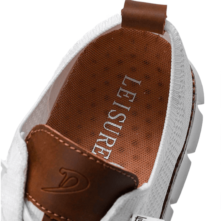 Ademende en ultracomfortabele herensneakers in minimalistisch design – Elias