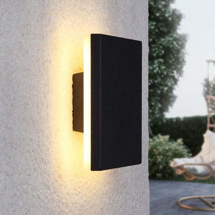 Buitenwandlamp LED-armatuur met op- en neerwaarts licht