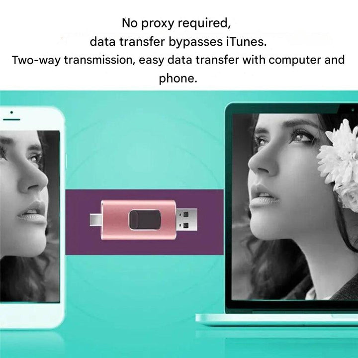 USB-stick 4-in-1 voor elk apparaat - DataFlex