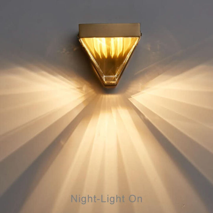 LumiLuxe - Moderne LED Wandlamp met Geometrisch Design en Energiezuinige Technologie