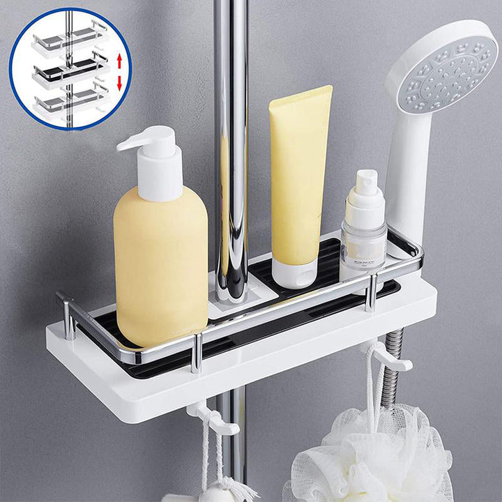 ShowerPro - Roestvrije Douche Organizer Zonder Boren