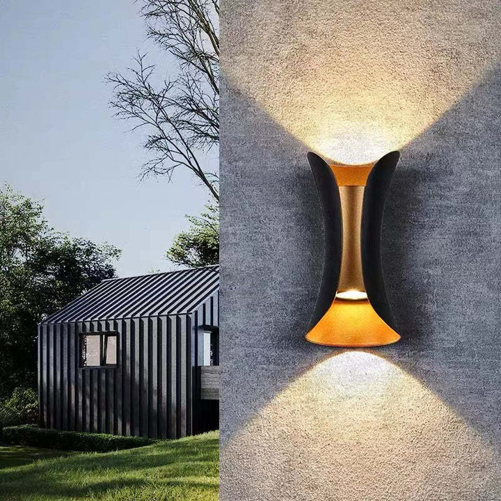 LED-buitenwandlamp, eigentijdse wandlamp voor gebruik buiten