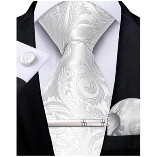 Herenset met paisleystropdas – edele accessoires voor bruiloften & evenementen